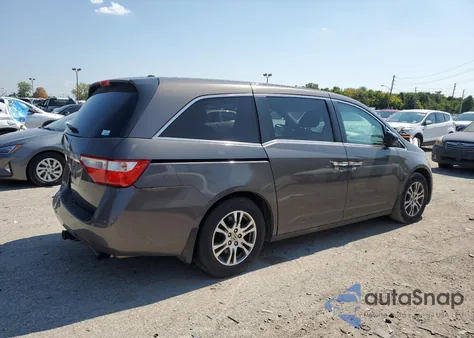 2012 Honda Odyssey Exl z USA, uszkodzony, nr VIN 5FNRL5H60CB031744